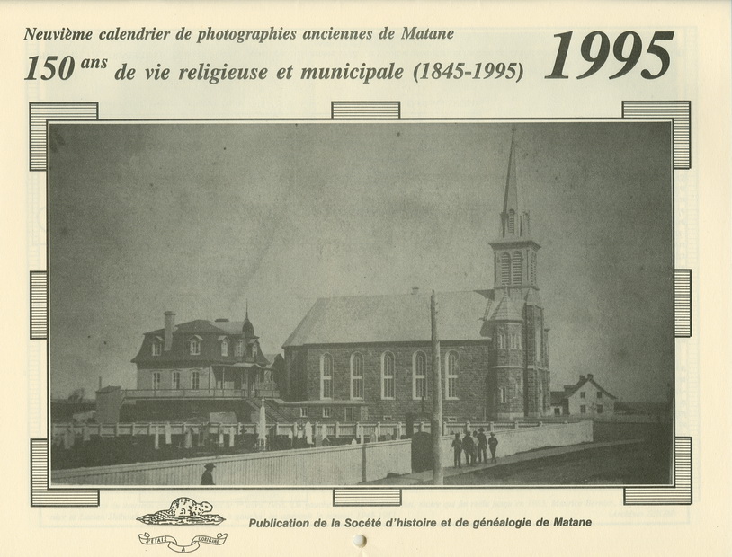 SHGM - 1995 Calendrier SHGM - 1995