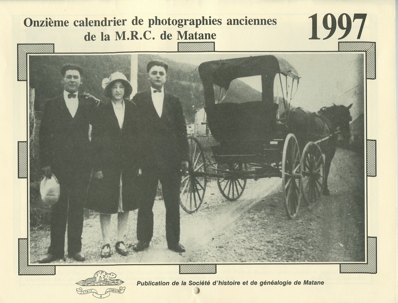 SHGM - 1997 Calendrier SHGM - 1997