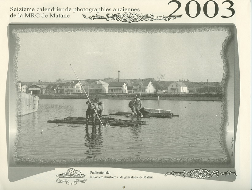 SHGM - 2003 Calendrier SHGM - 2003