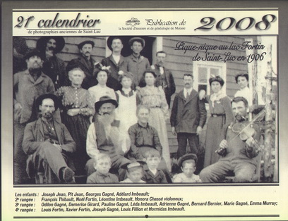 SHGM - 2008 Calendrier SHGM - 2008