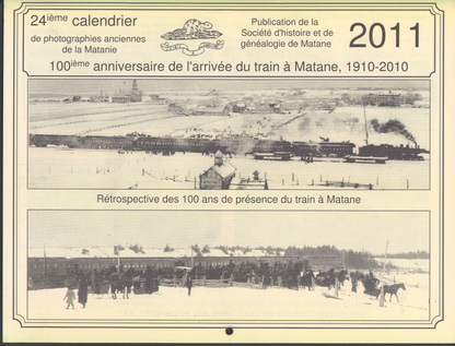 SHGM - 2011 Calendrier SHGM - 2011