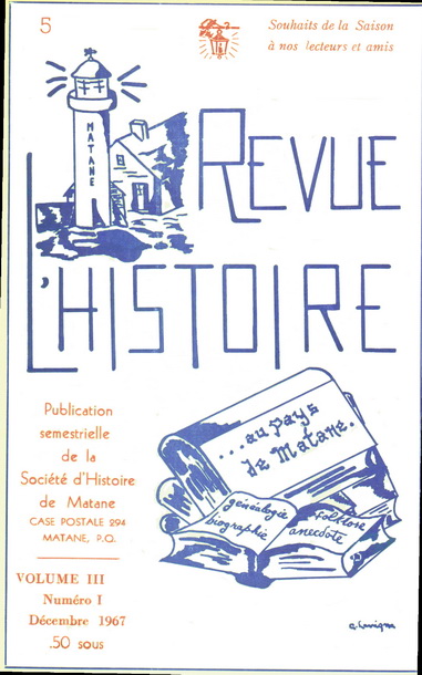 Numéro 5 Revue SHGM