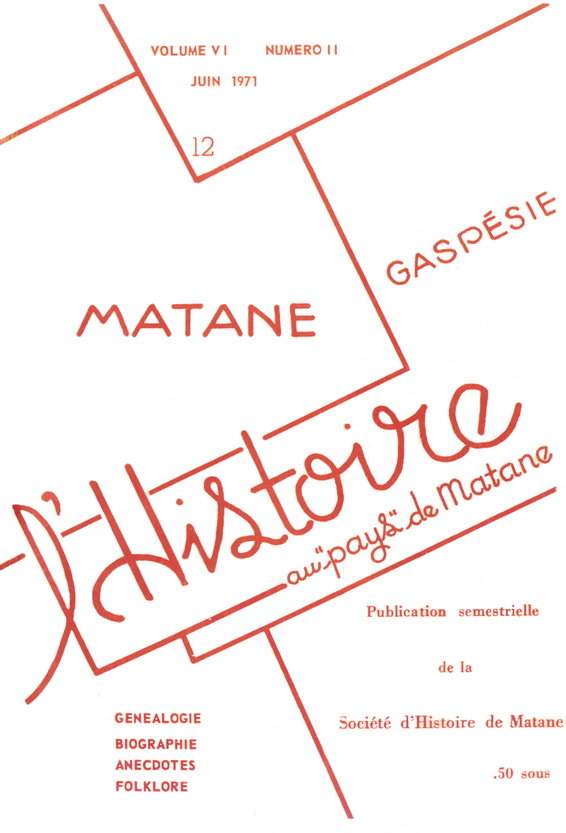 Numéro 12 Revue SHGM