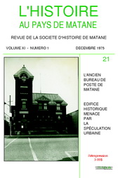 Numéro 21 Revue SHGM