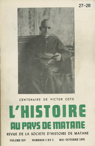 Numéro 27 et 28 Revue SHGM