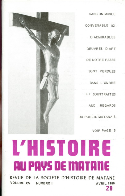 Numéro 29 Revue SHGM