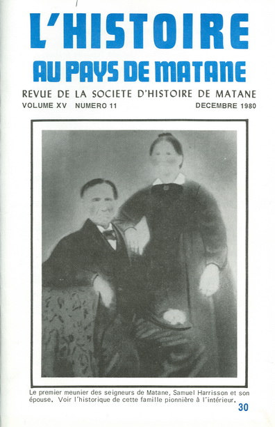 Numéro 30 Revue SHGM