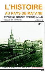 Numéro 33 Revue SHGM