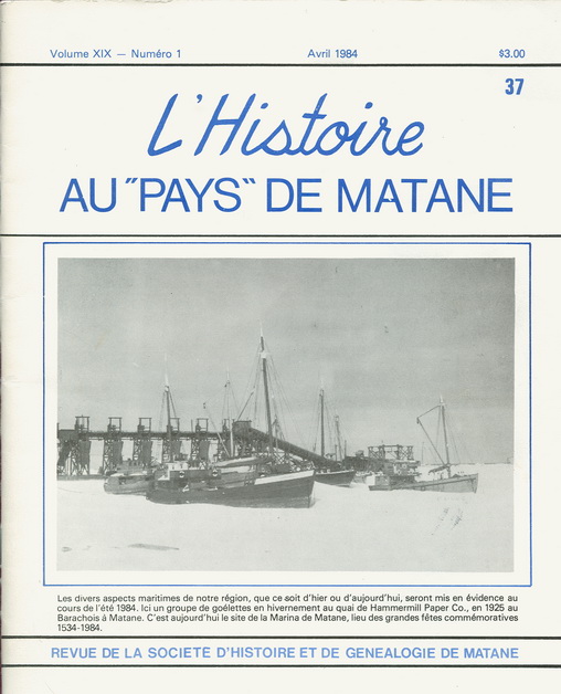 Numéro 37 Revue SHGM