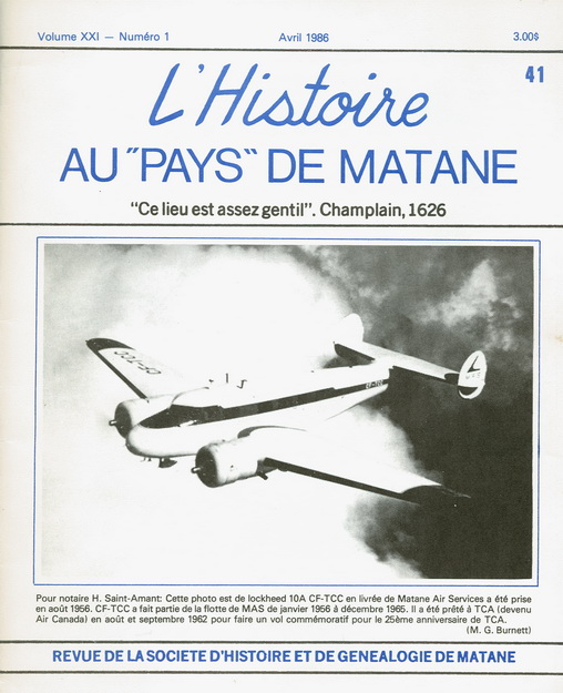 Numéro 41 Revue SHGM