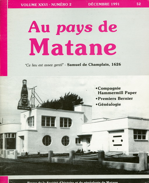 Numéro 52  Revue SHGM