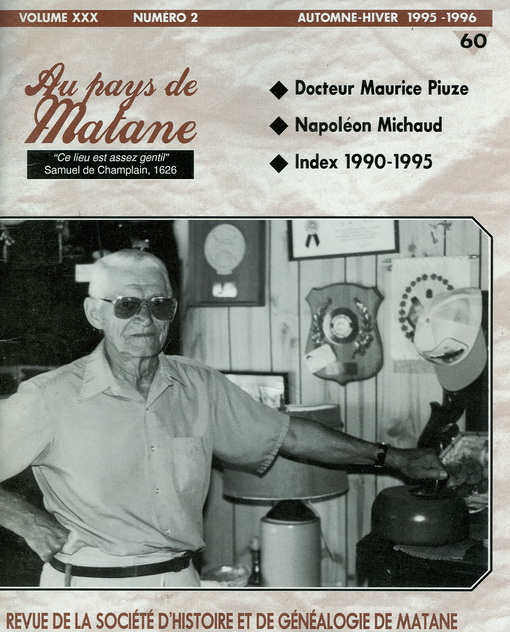 Numéro 60  Revue SHGM