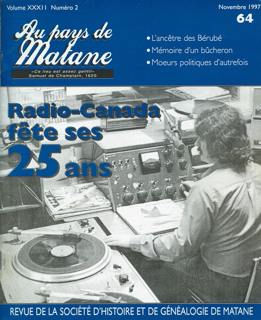 Numéro 64 Revue SHGM