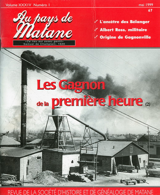 Numéro 67 Revue SHGM