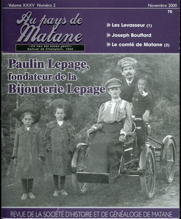 Numéro 70  Revue SHGM