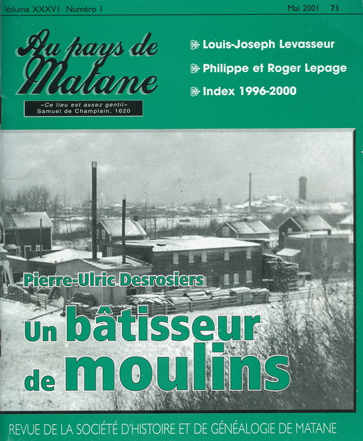 Numéro 71  Revue SHGM