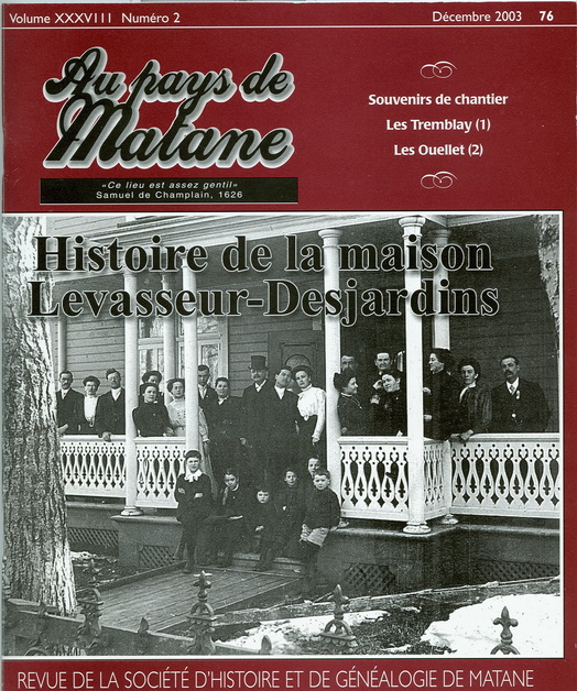 Numéro 76 Revue SHGM