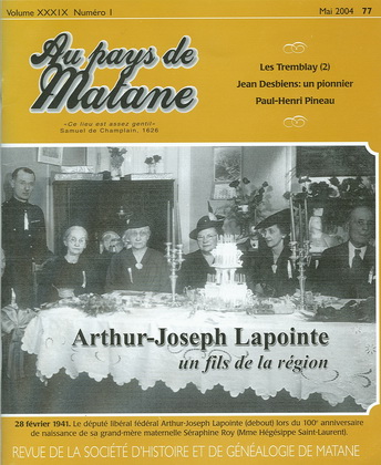 Numéro 77  Revue SHGM