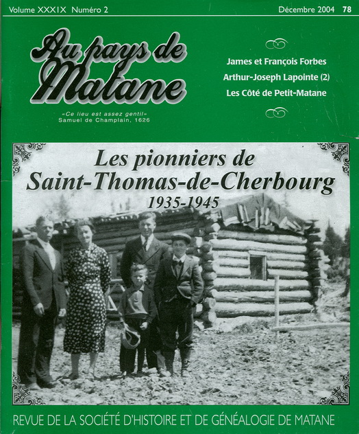 Numéro 78  Revue SHGM