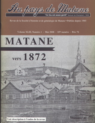 Numéro 85  Revue SHGM