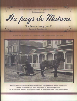 Numéro 86  Revue SHGM