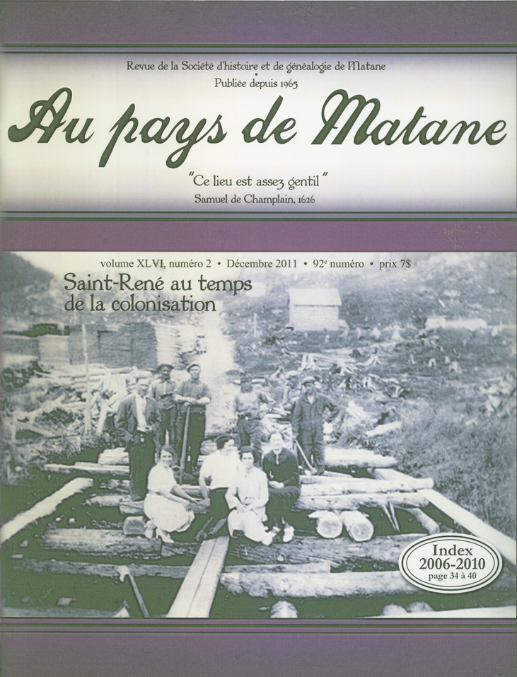 Numéro 92  Revue SHGM