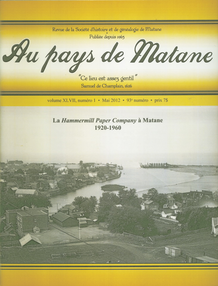 Numéro 93  Revue SHGM