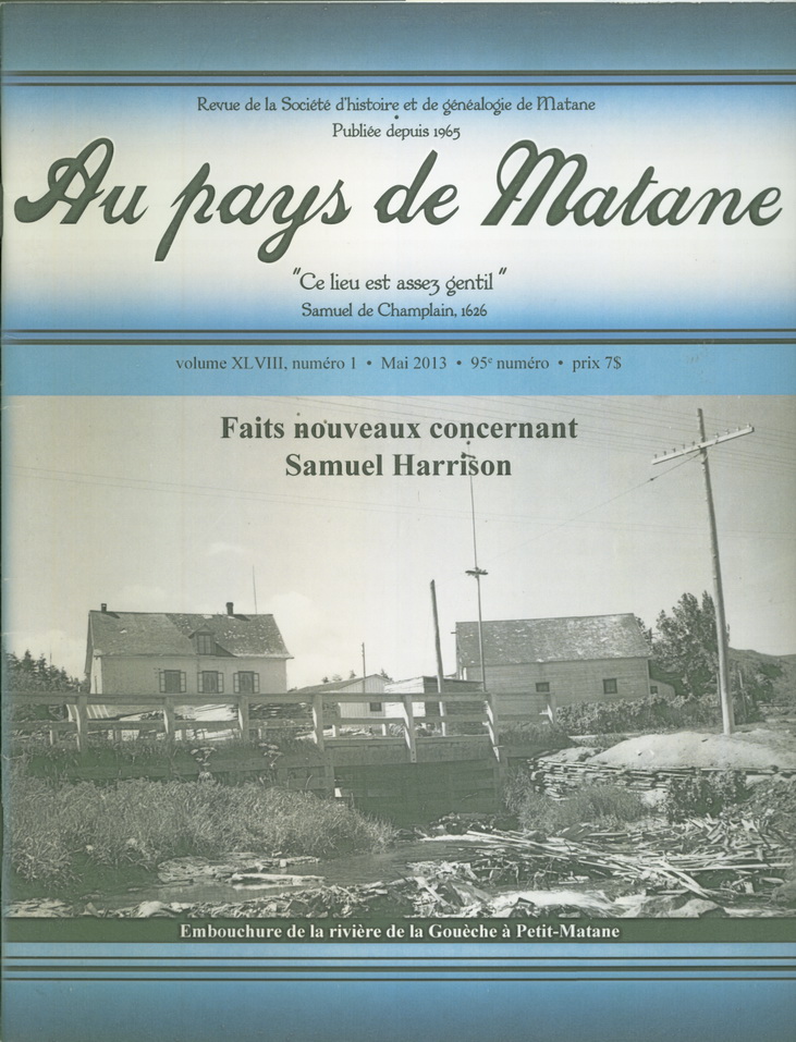 Numéro 95  Revue SHGM