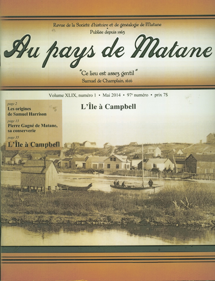 Numéro 97  Revue SHGM