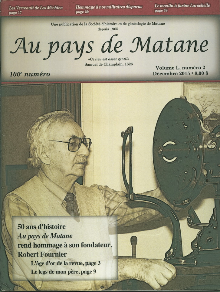 Numéro 100  Revue SHGM