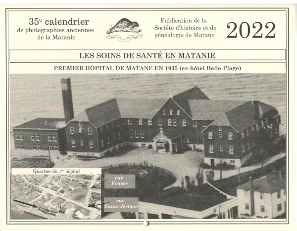 Calendrier SHGM - 2022