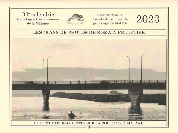 Calendrier SHGM - 2023