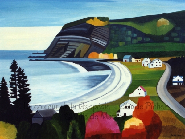 Carte de souhait #6, Madeleine Gaspésie - 1991